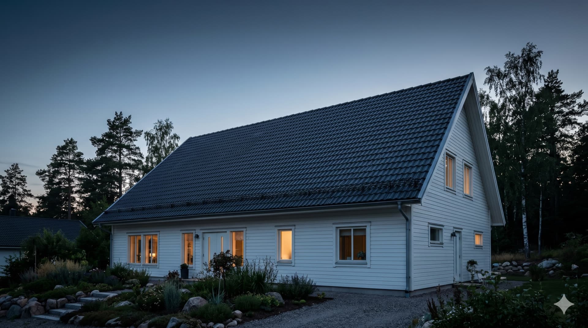 Takbyte i Stockholm – villa med nytt tak